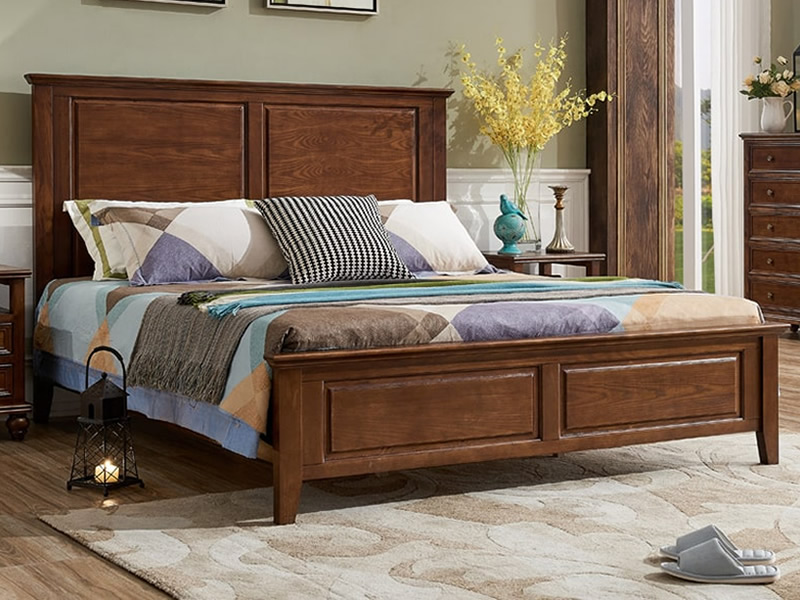 Giường ngủ gỗ tự niên thiết kế hiện đại